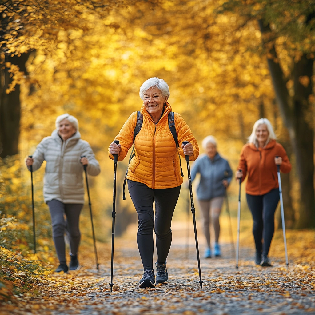 Скандинавська ходьба для покращення здоров'я